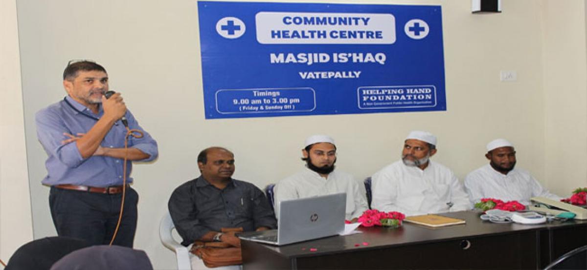 This Masjid caters to health needs, too