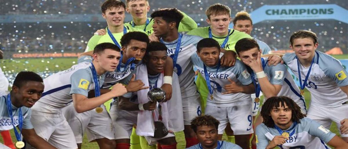 England colts crowned champs