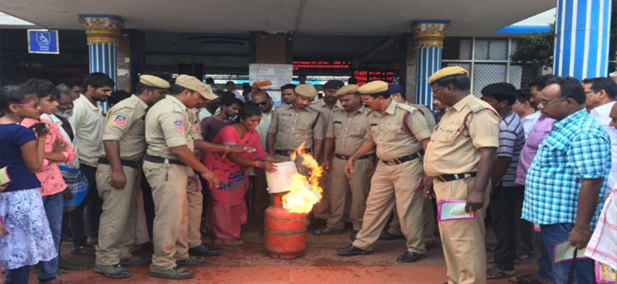 Awareness on fire safety held