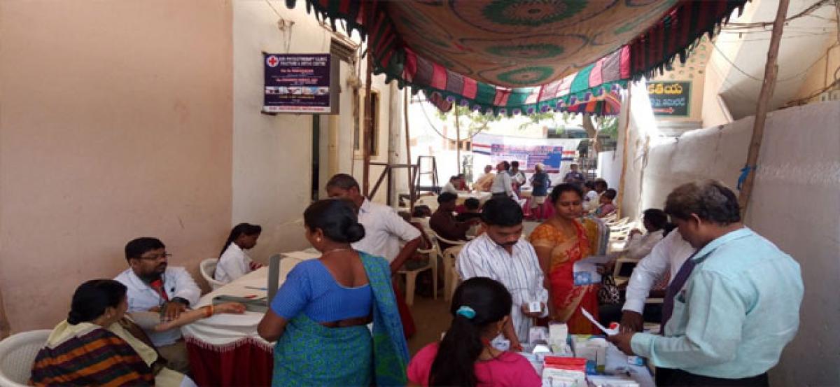 Free medical camp conducted