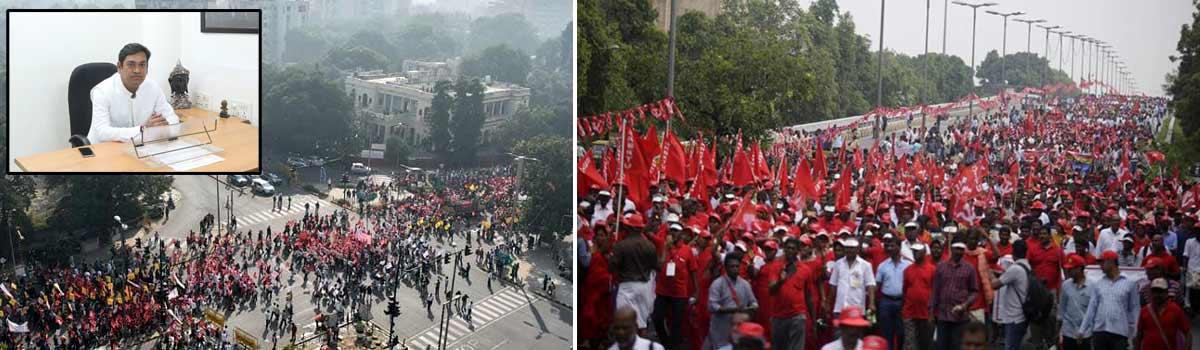 Delhi Farmers March: Millions of farmers marched against the agrarian crisis