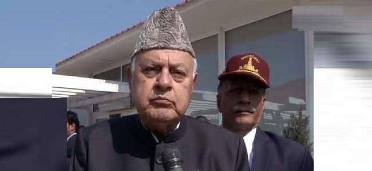 India can wage war if Pak fails to stop terror: Farooq