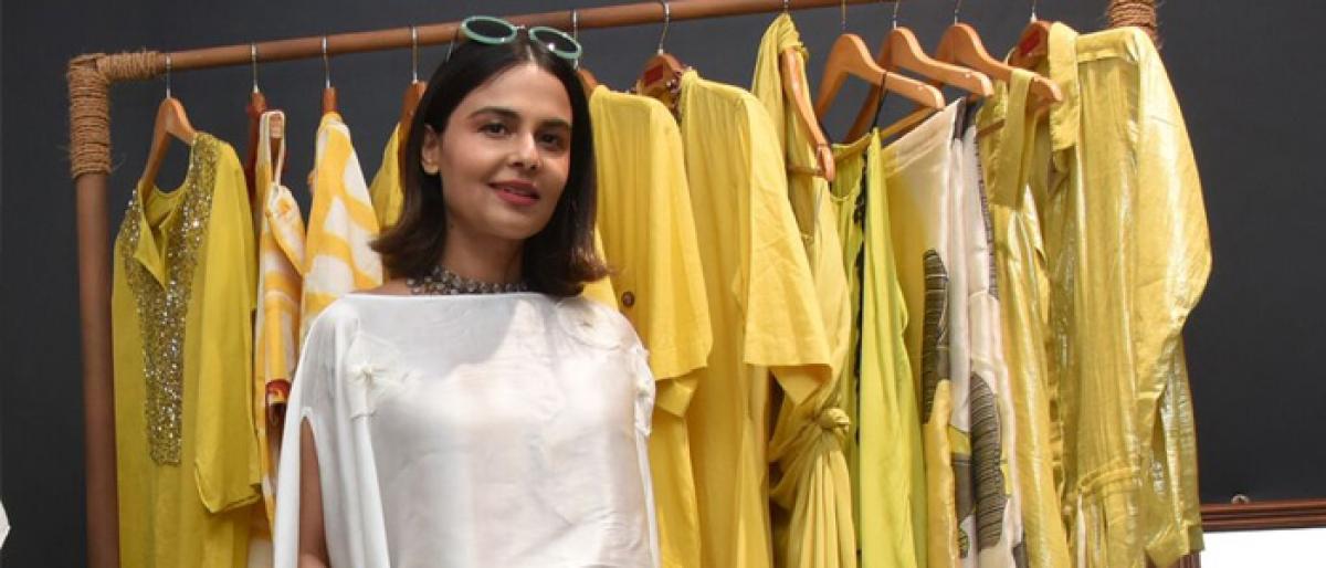 Asmita showcases her new collection