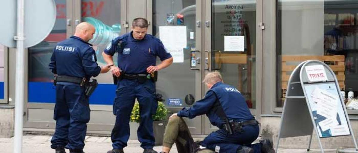 2 dead in Finland stabbing attack