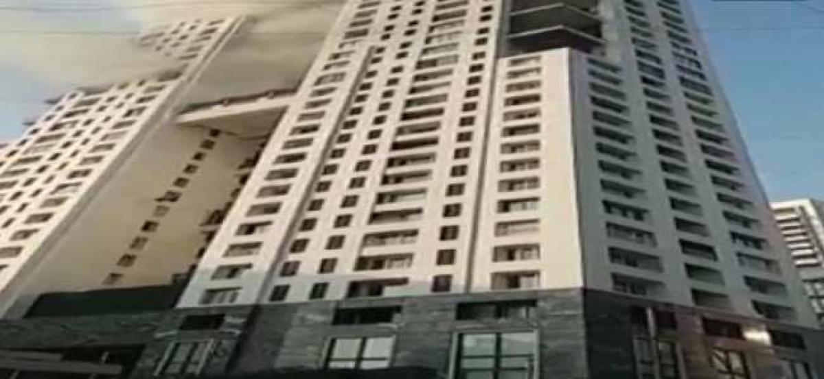 Fire breaks out at residential building in Mumbai