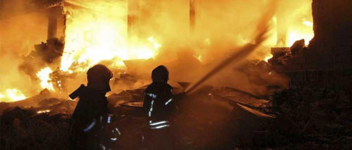 2 killed, 9 injured in godown fire in New Delhi