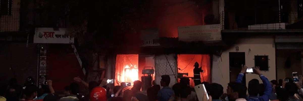 Fire breaks out at furniture shop in west Delhi