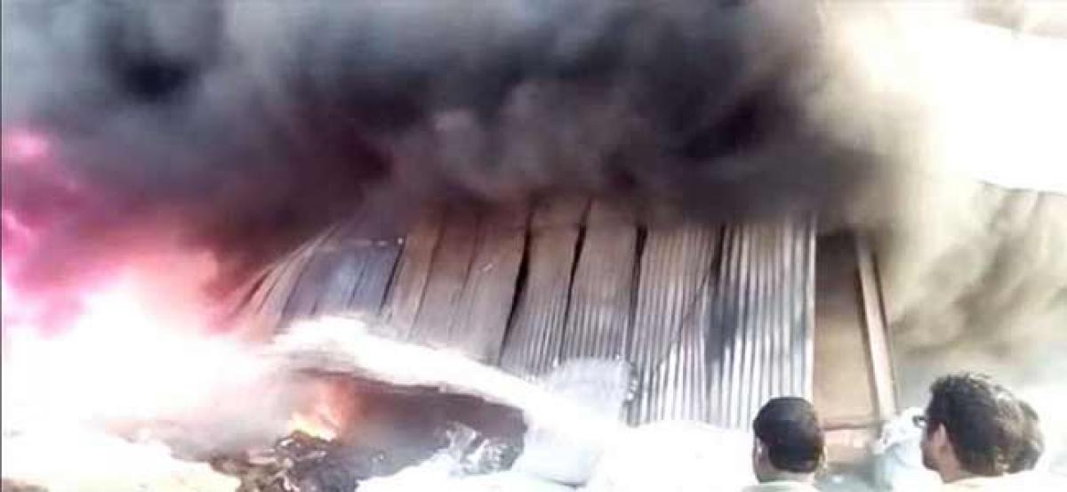 Fire breaks out in Kolkata factory