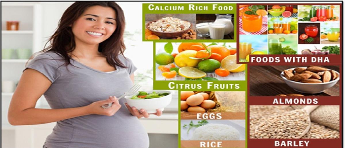 Right diet during pregnancy