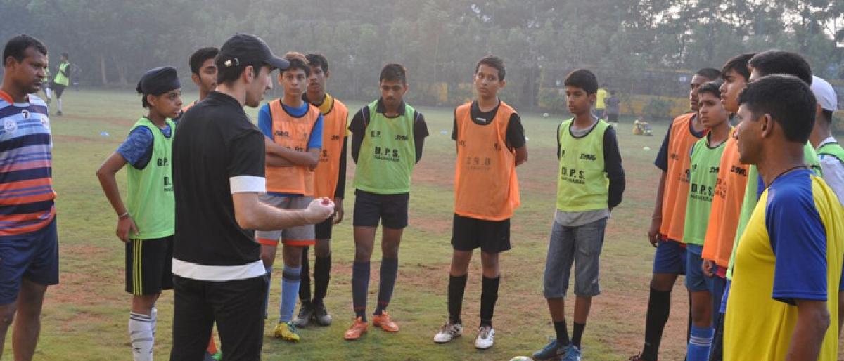 Telangana footballers get Fabio lessons