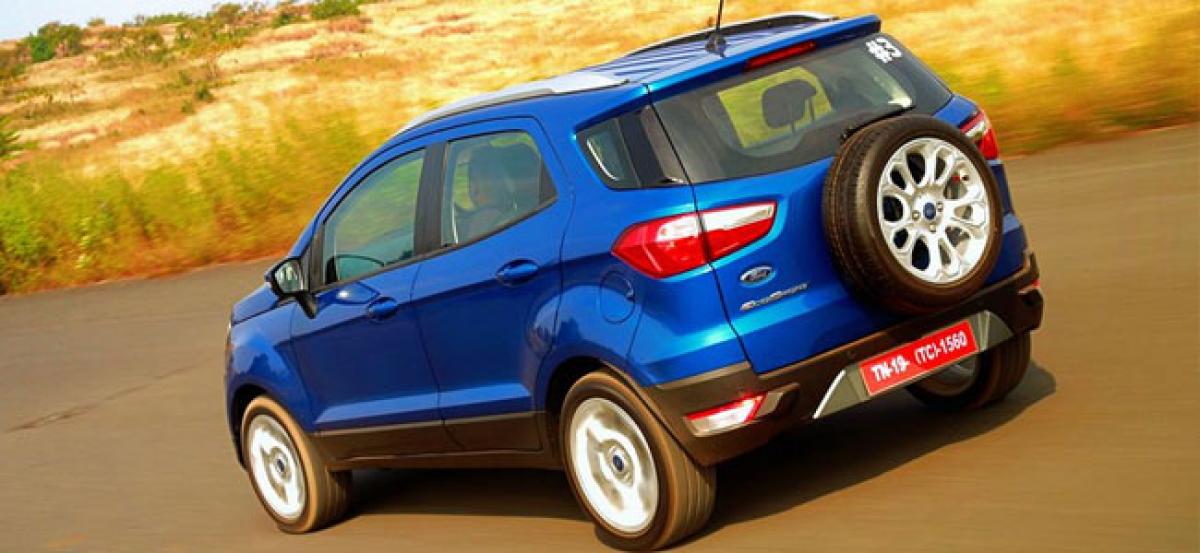 Ford EcoSport Facelift Official Bookings Begin