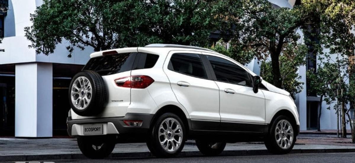 Ford EcoSport Facelift Details Revealed