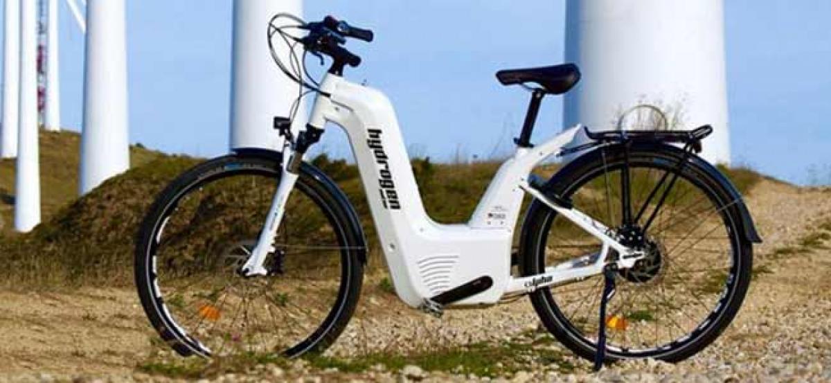 Pragma Industries Introduces A Hydrogen-Powered Bicycle