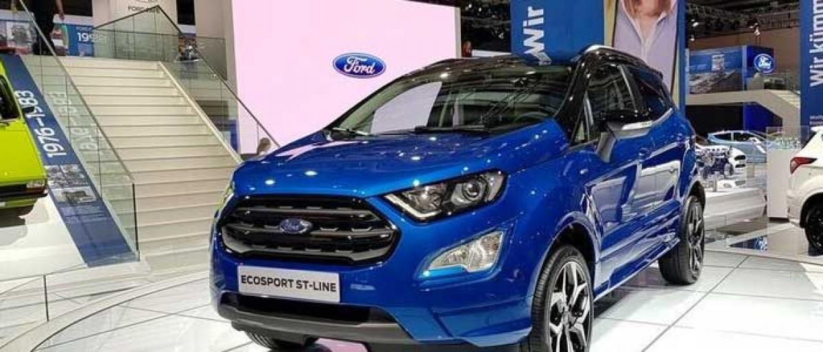 2017 Ford EcoSport ST-Line gets AWD