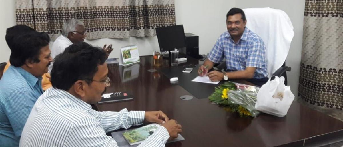 New director JSN Murthi for AP Forest Academy in Rajamahendravaram