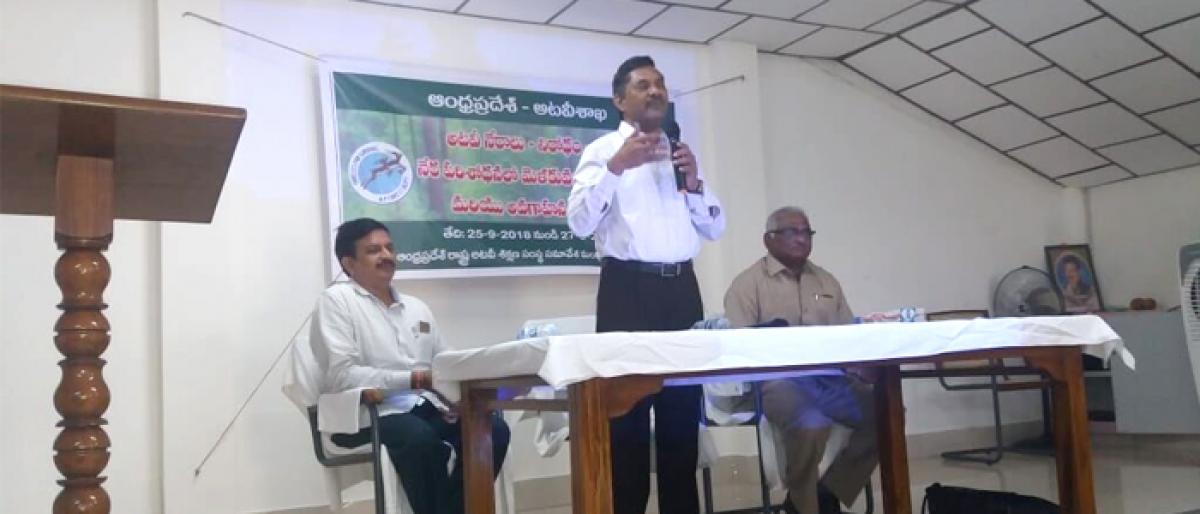 Forest staff’s training in intelligence begins in Rajamahendravaram