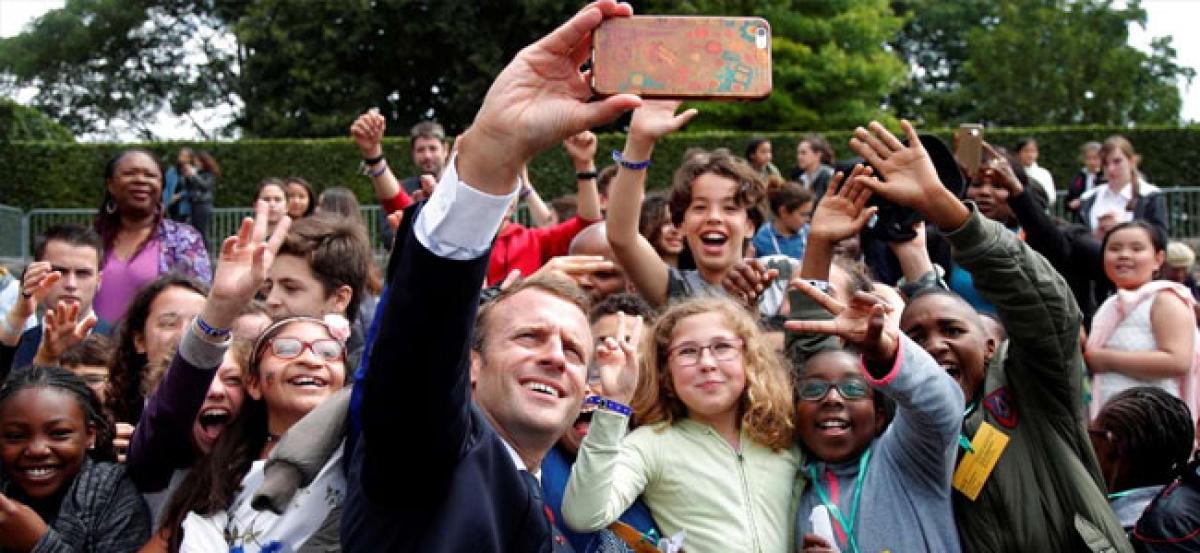 Call me Mr President: Macron snaps at French teenager who called him Manu