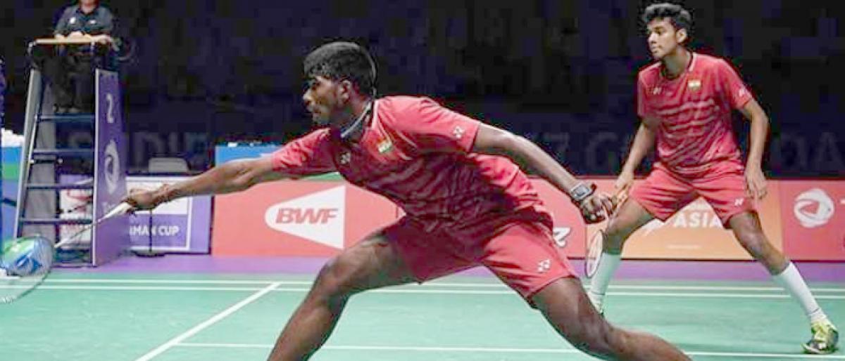 Satwiksairaj, Chirag crash out of French open