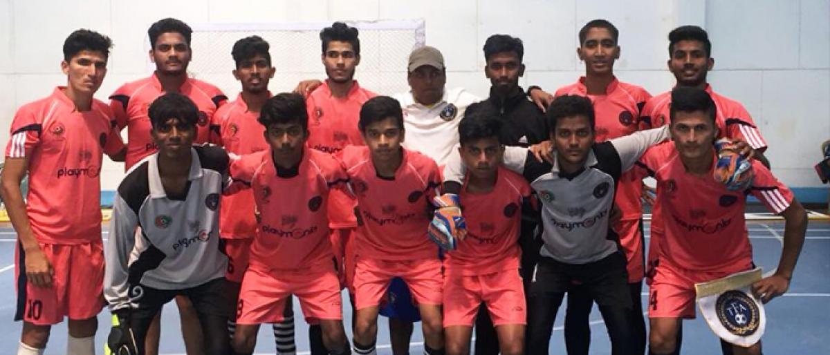 Telangana rock in U-20 Futsal Nationals