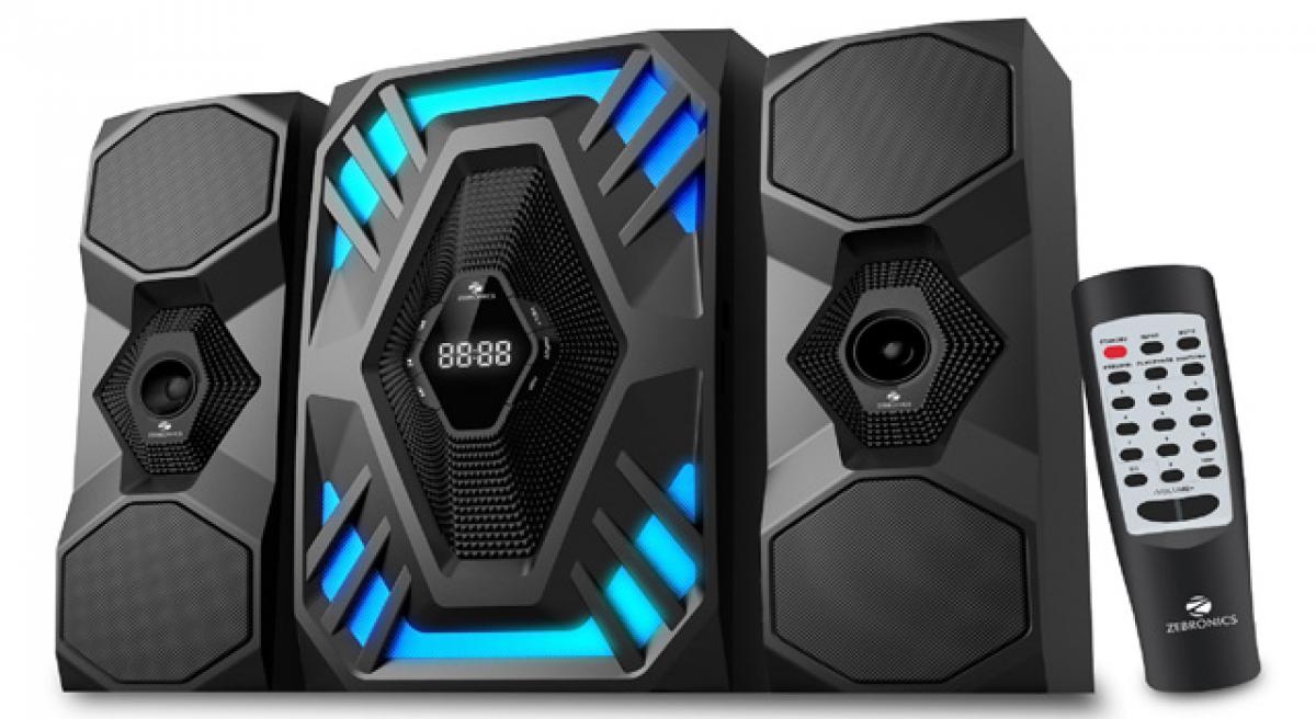 Zebronics unveils Future 2.1 & 4.1 speakers