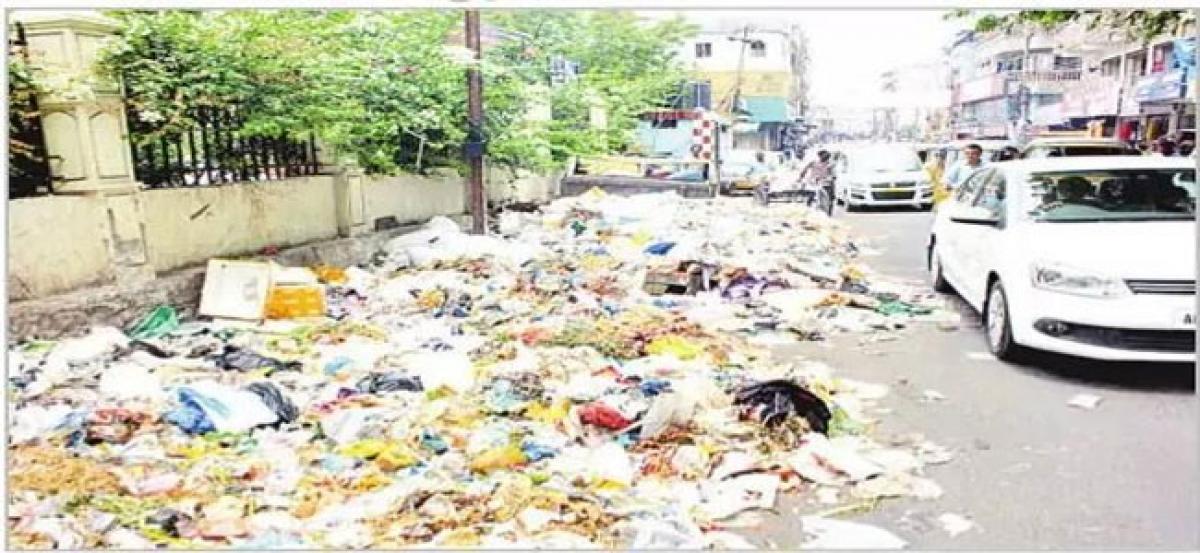 Garbage a major problem at Begum Bazaar