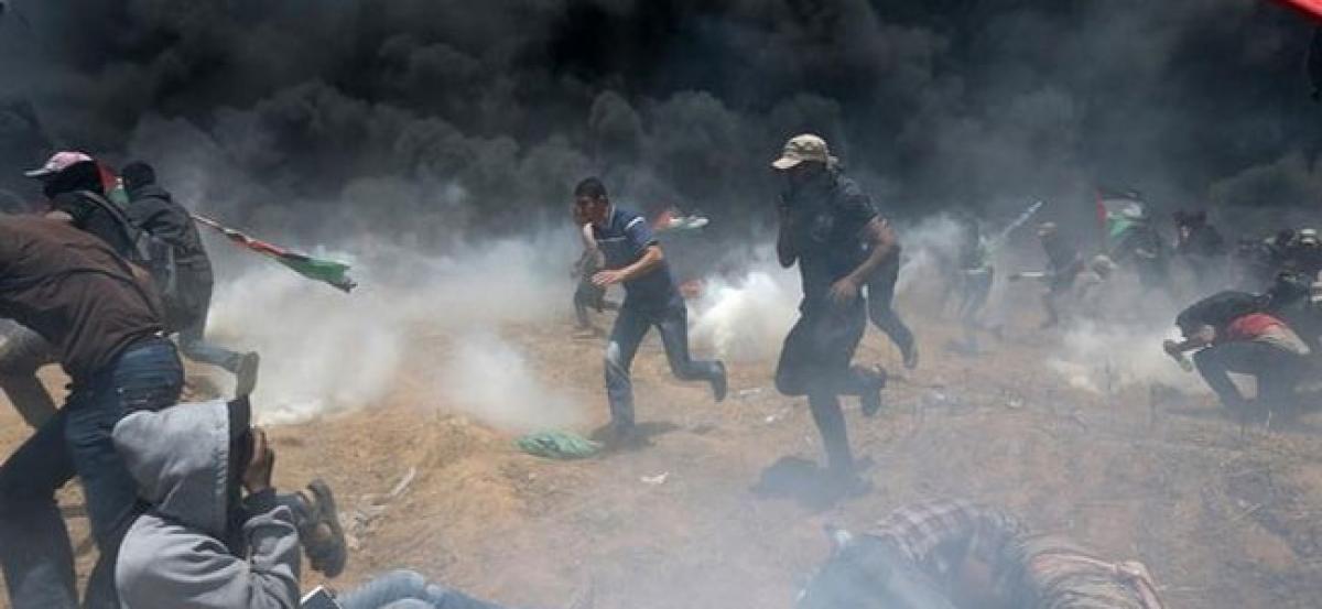 Gaza clashes: Three Palestinians succumb to injuries, death toll at 65