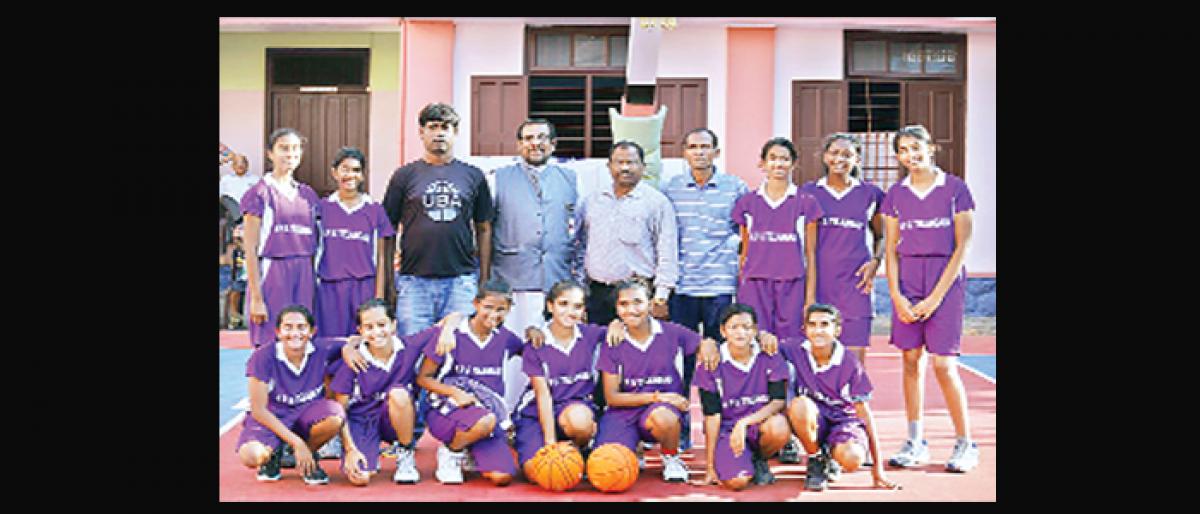 Telangana girls are basketball champs