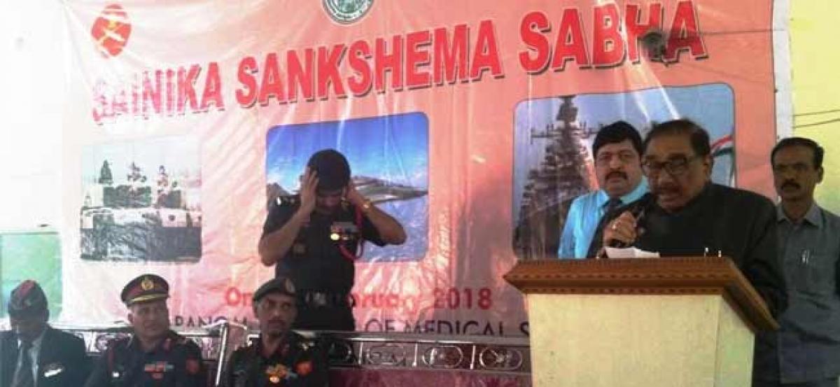 Second Sainik Samkshema Sabha held in Warangal