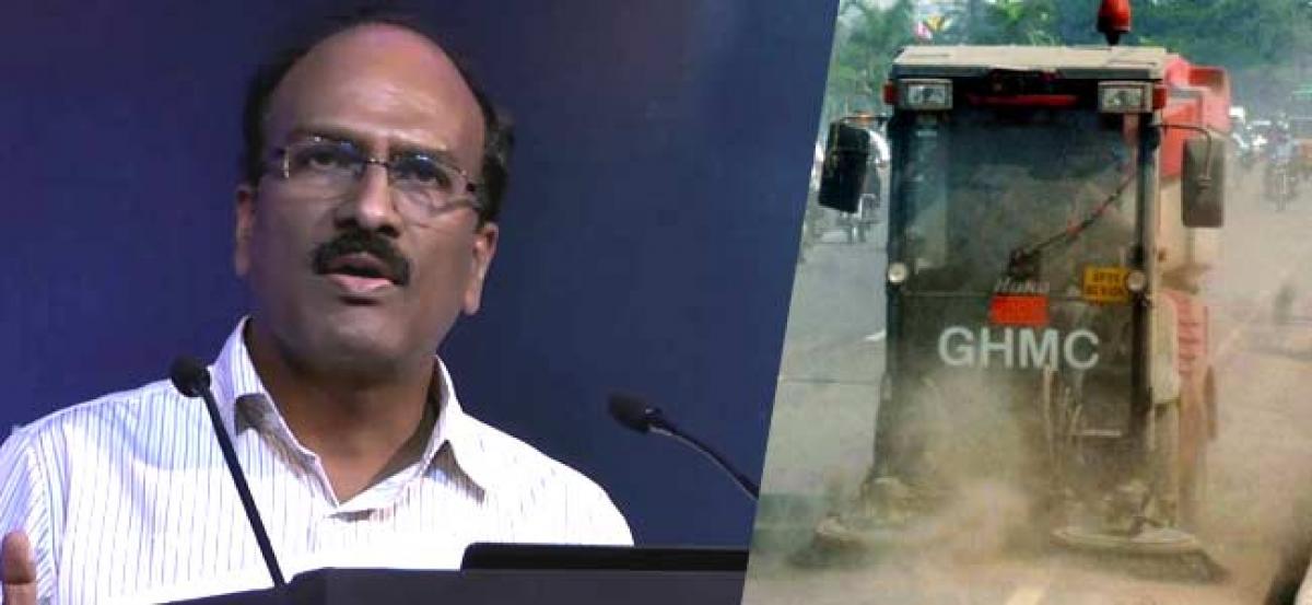 GHMC chief issues guidelines for use of cleaning of roads