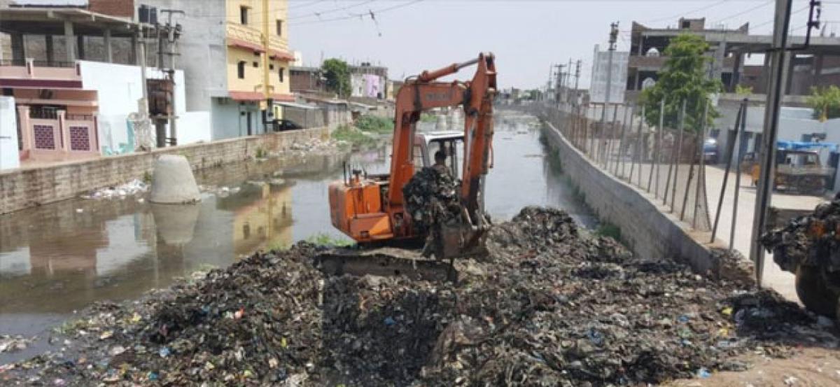 Tardy fund flow hits GHMC nala widening works