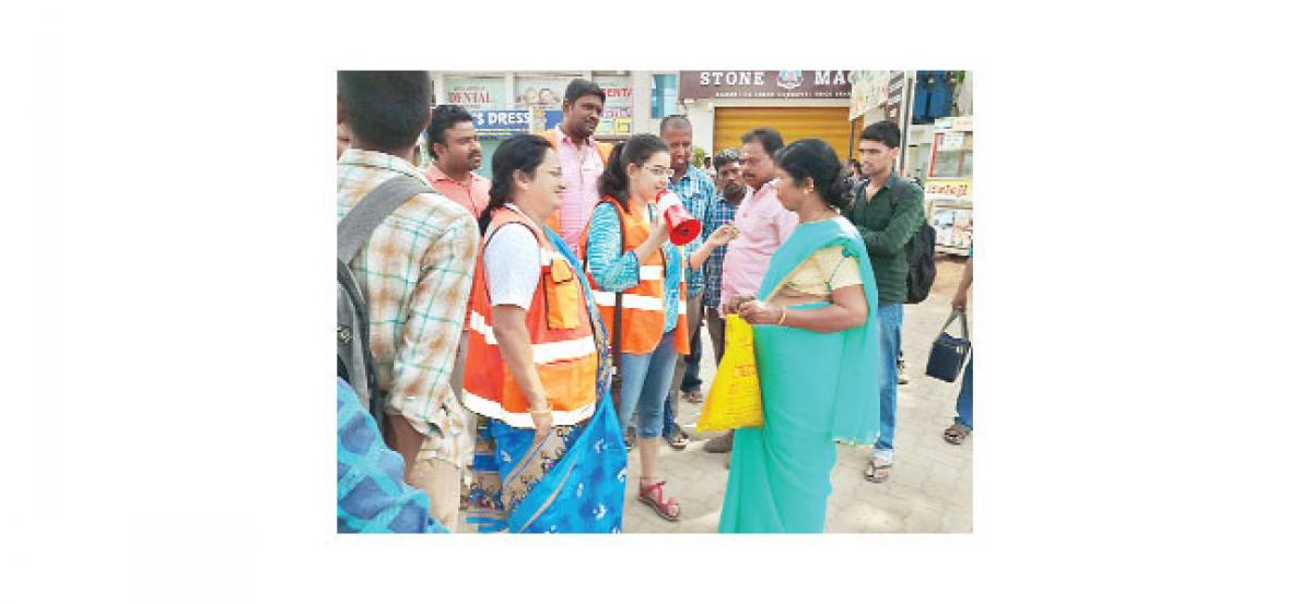 GHMC, Radio Mirchi initiate campaign on plastic ban