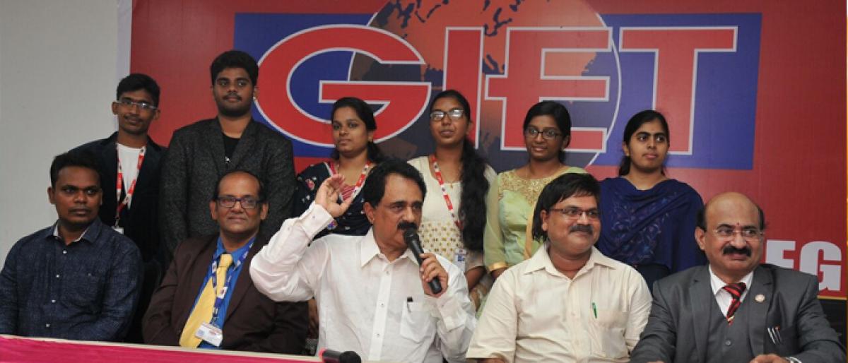 GIET students participate in Silicon Vally Meet