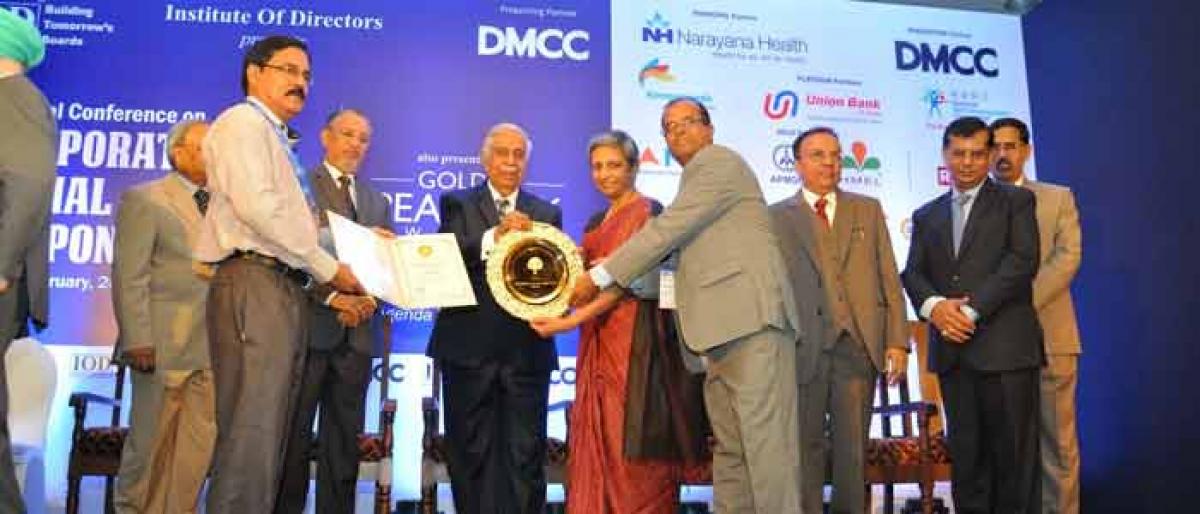 GMR wins CSR Award