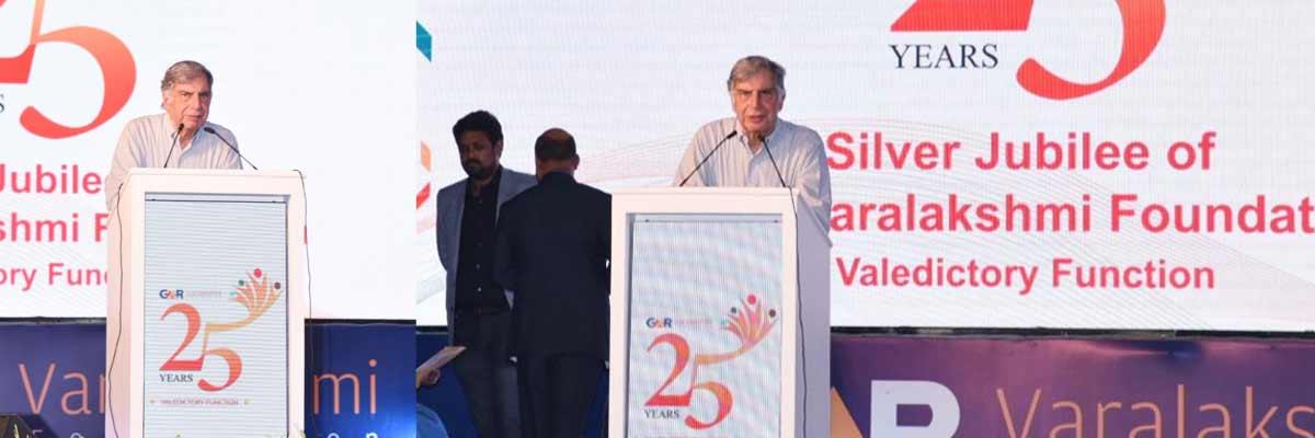 Ratan N Tata lauded services of GMR