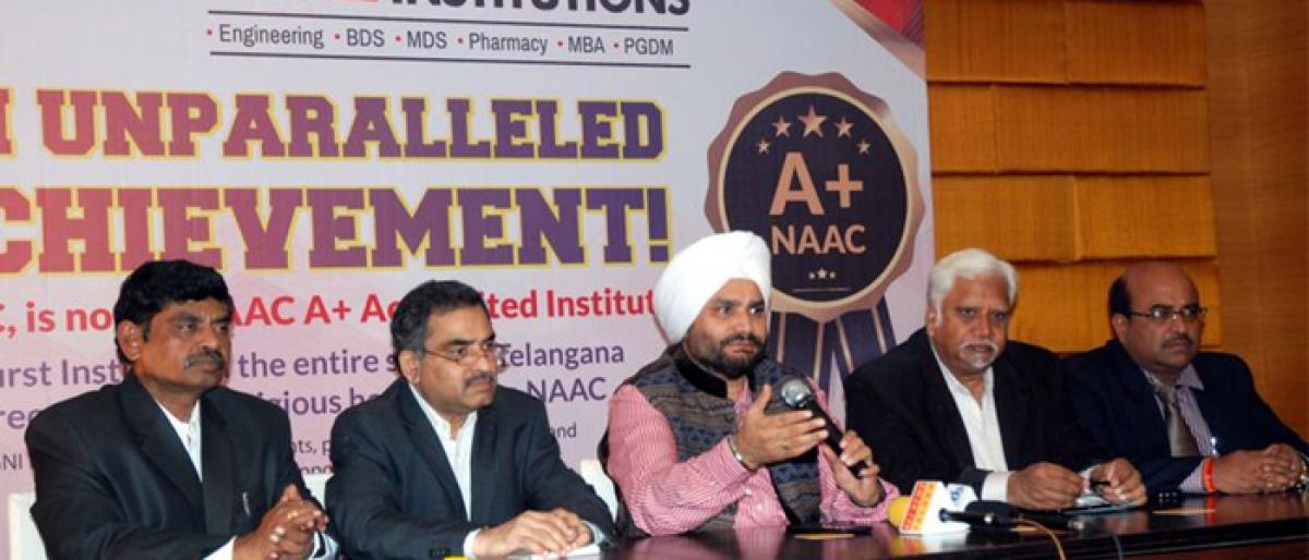 GNITC bags NAAC A+ accreditation