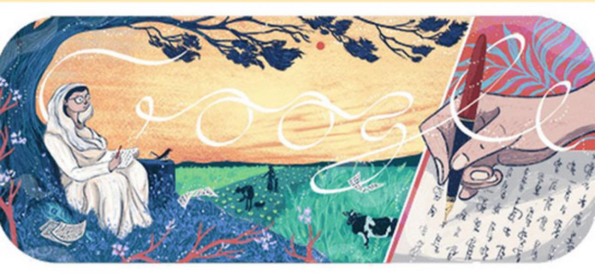 Google celebrates Mahadevi Varma with doodle