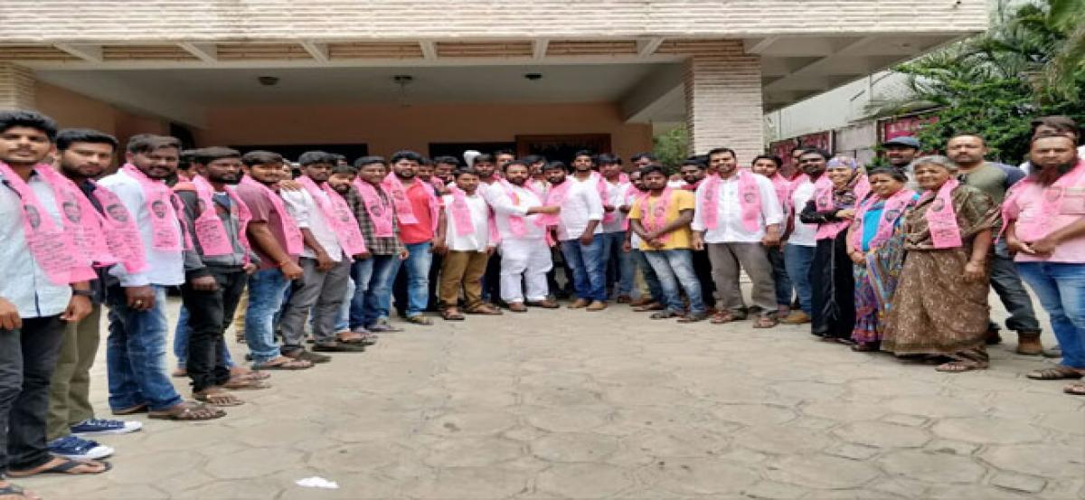 Crazy Boys Youth Association members join TRS