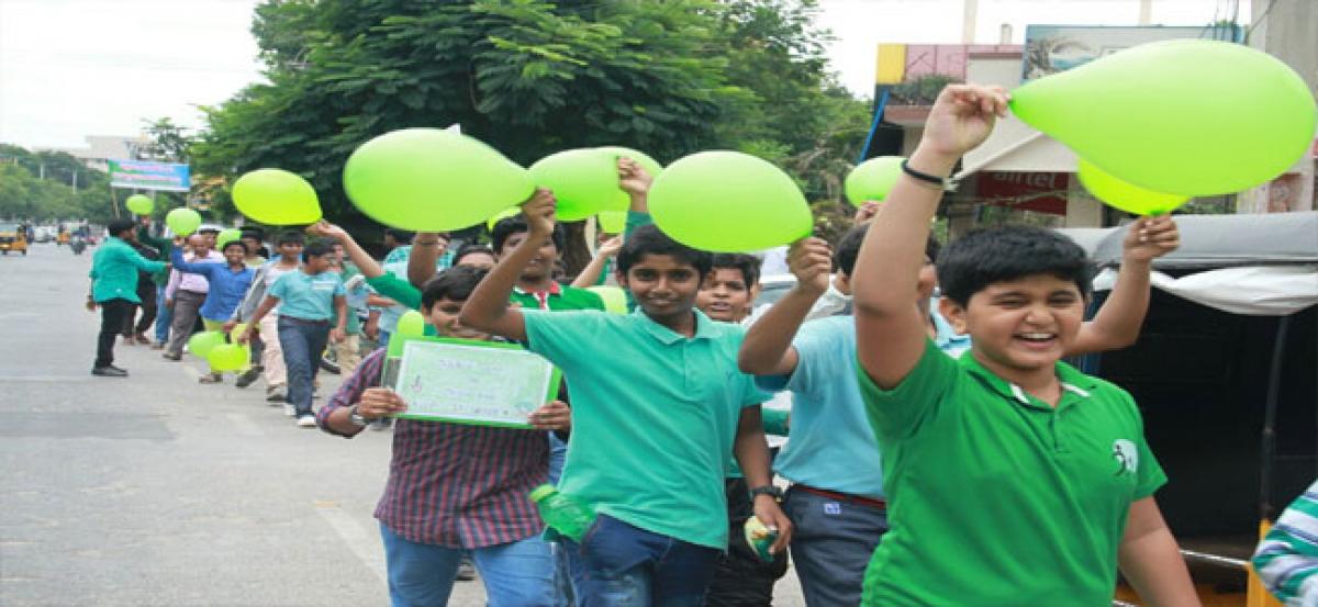 Awareness rally organised for improving green cover
