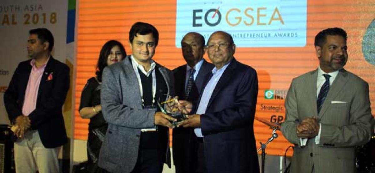 Indian Student Wins Regional Qualifiers For The Global Student Entrepreneur Awards