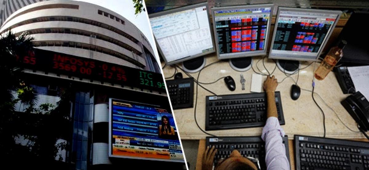 Sensex falls ahead of GST; set for first monthly loss this year