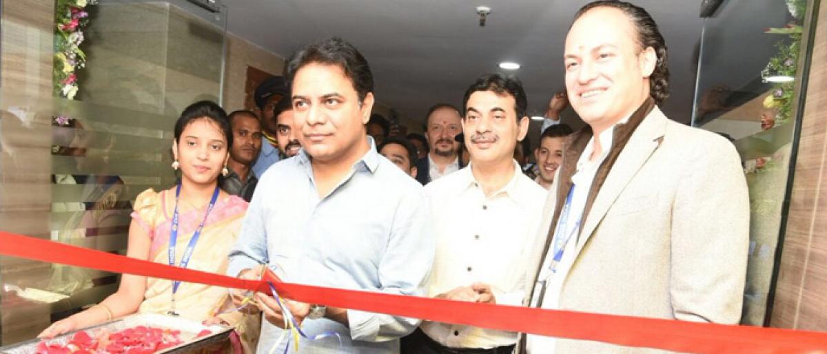 KTR opens Global University Systems arm in Hyderabad