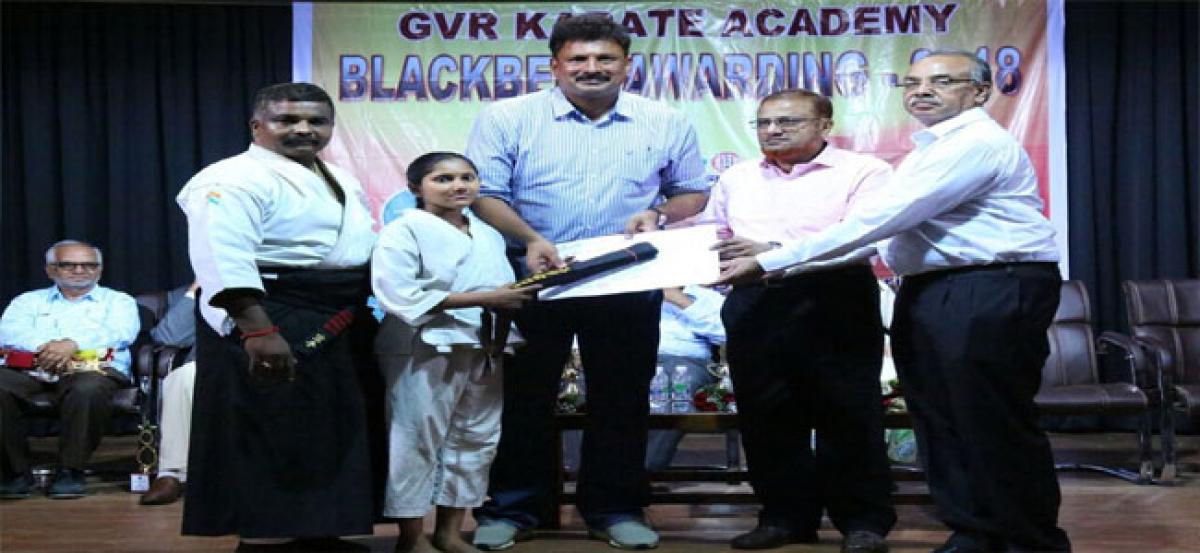 ZSTC students awarded black belts