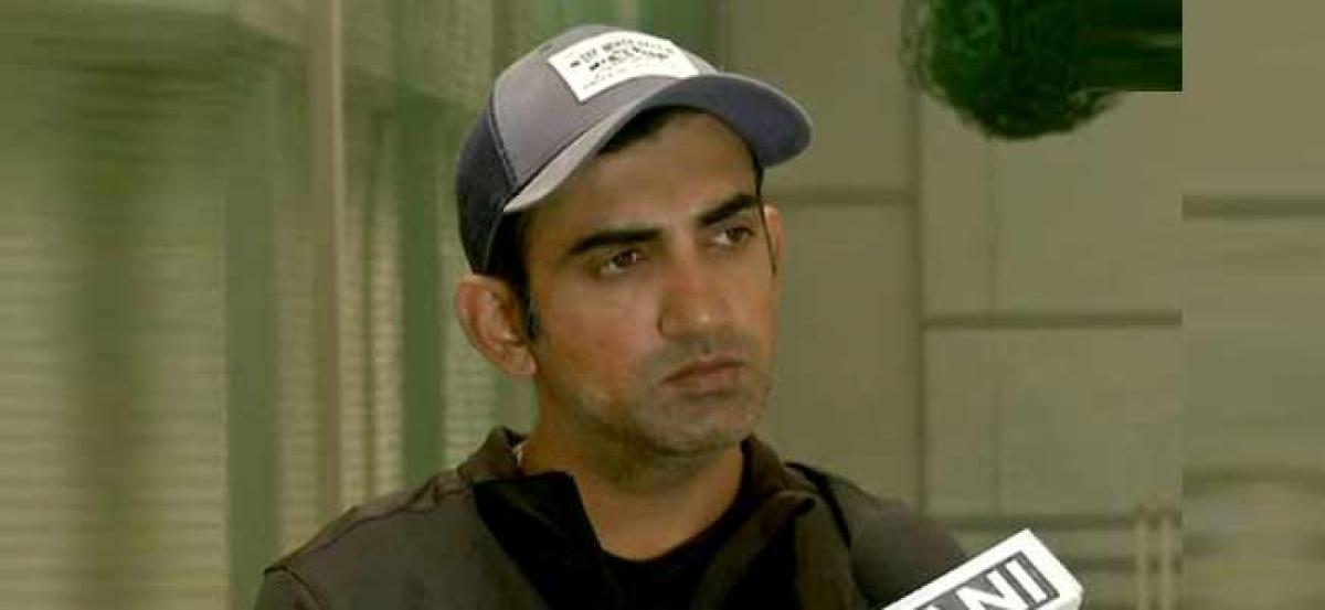 Gambhir condemns MLAs `ridiculous` remark on Kohli