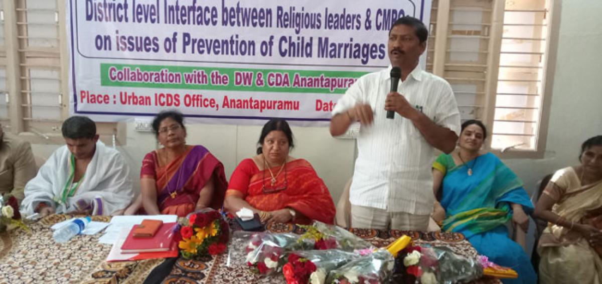 Officials told to prevent child marriages