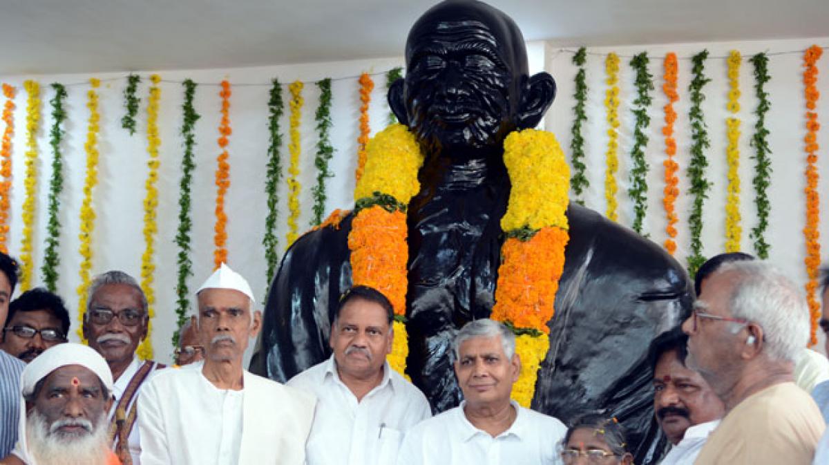 Temple for Mahatma Gandhi inaugurated