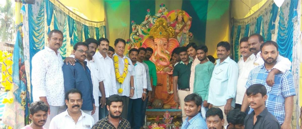 Special Pujas to Lord Ganesh in Akiveedu