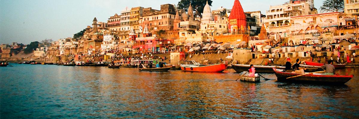 And unquiet flows River Ganga…