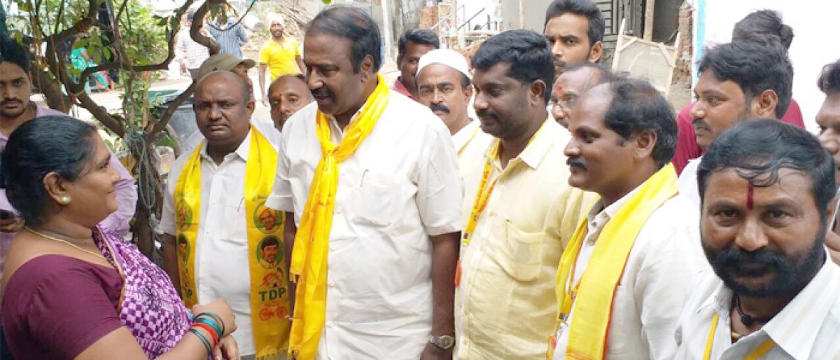 Ganni Krishna urges people to vote for Naidu