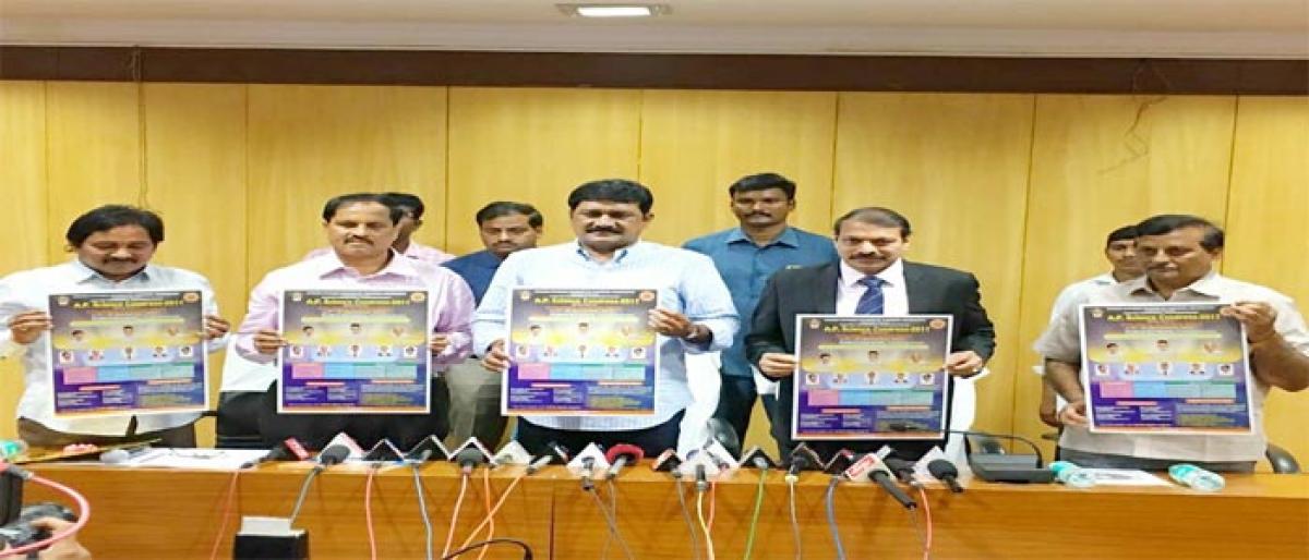 Minister releases poster for Miss Vizag