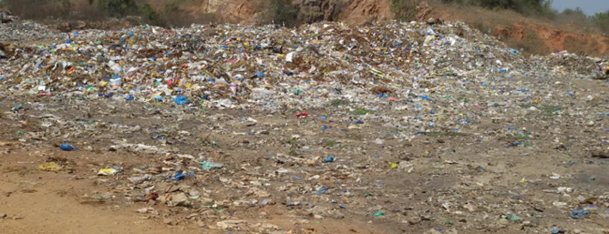 Recycling of garbage project yet to take off